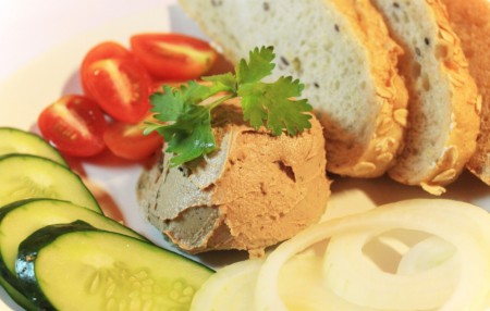 Delicious homemade paté .... 100 B