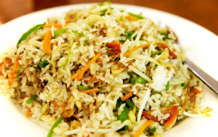 Fried rice 100 B